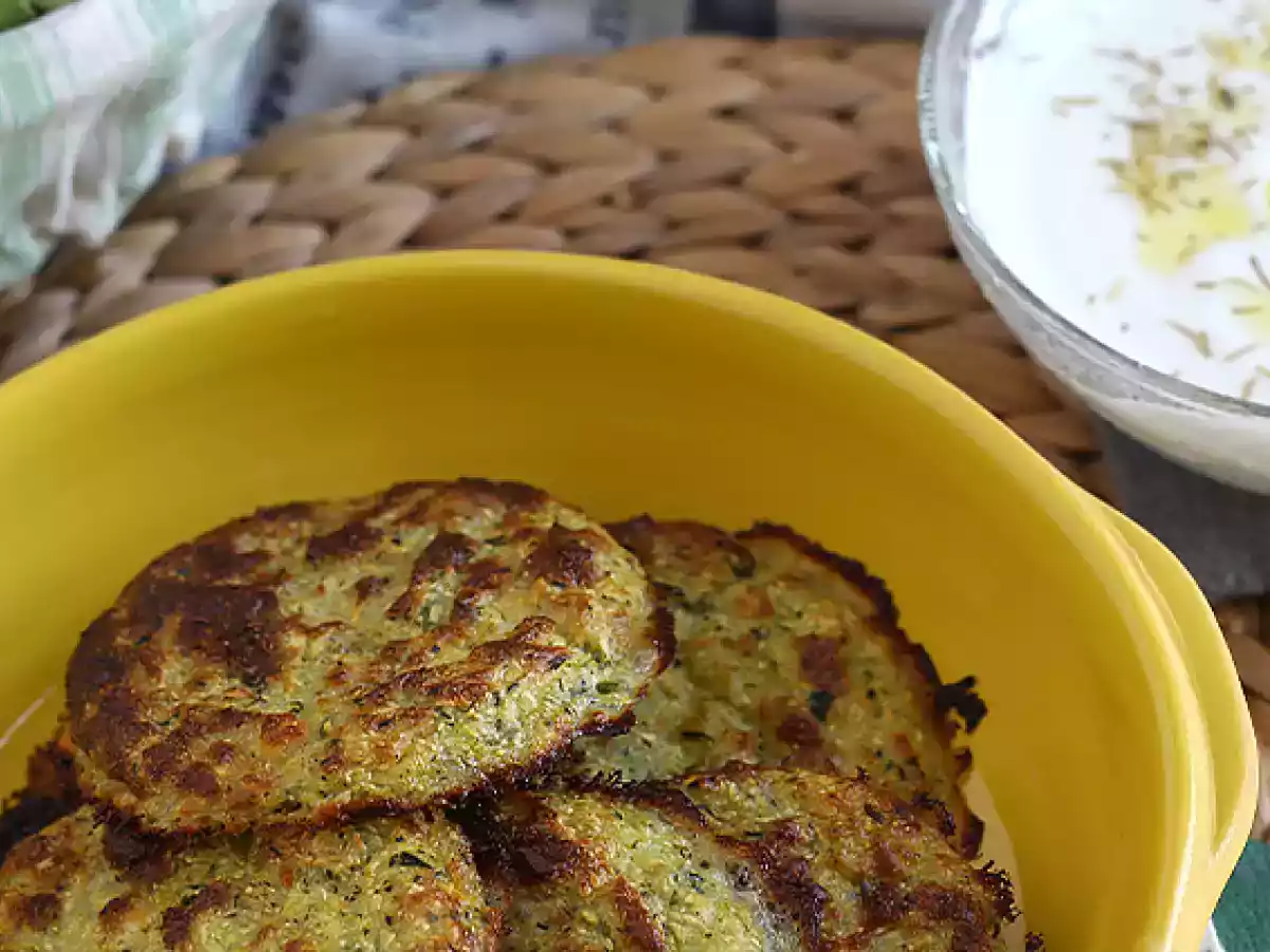 Zucchini feta patties - photo 3