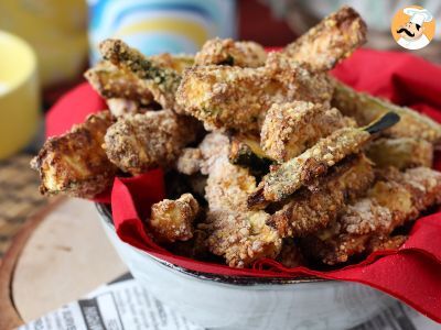 Zucchini fries cooked in Air fryer - photo 2