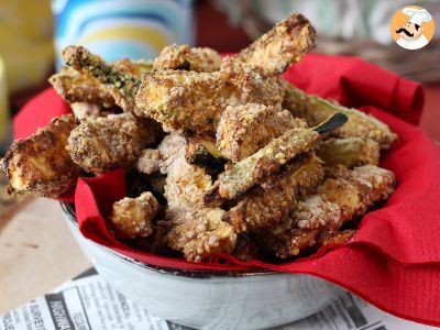 Zucchini fries cooked in Air fryer - photo 6