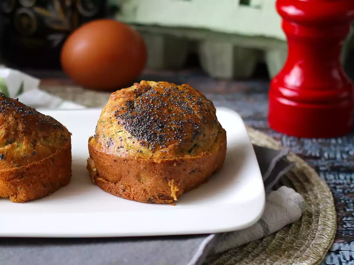 Zucchini muffins in air fryer: the light and fluffy recipe - photo 4