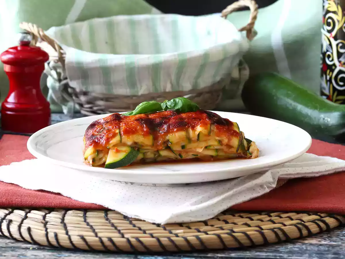 Zucchini parmigiana in air fryer: quick, light and crispy - photo 2