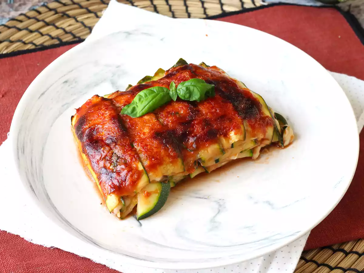 Zucchini parmigiana in air fryer: quick, light and crispy - photo 4