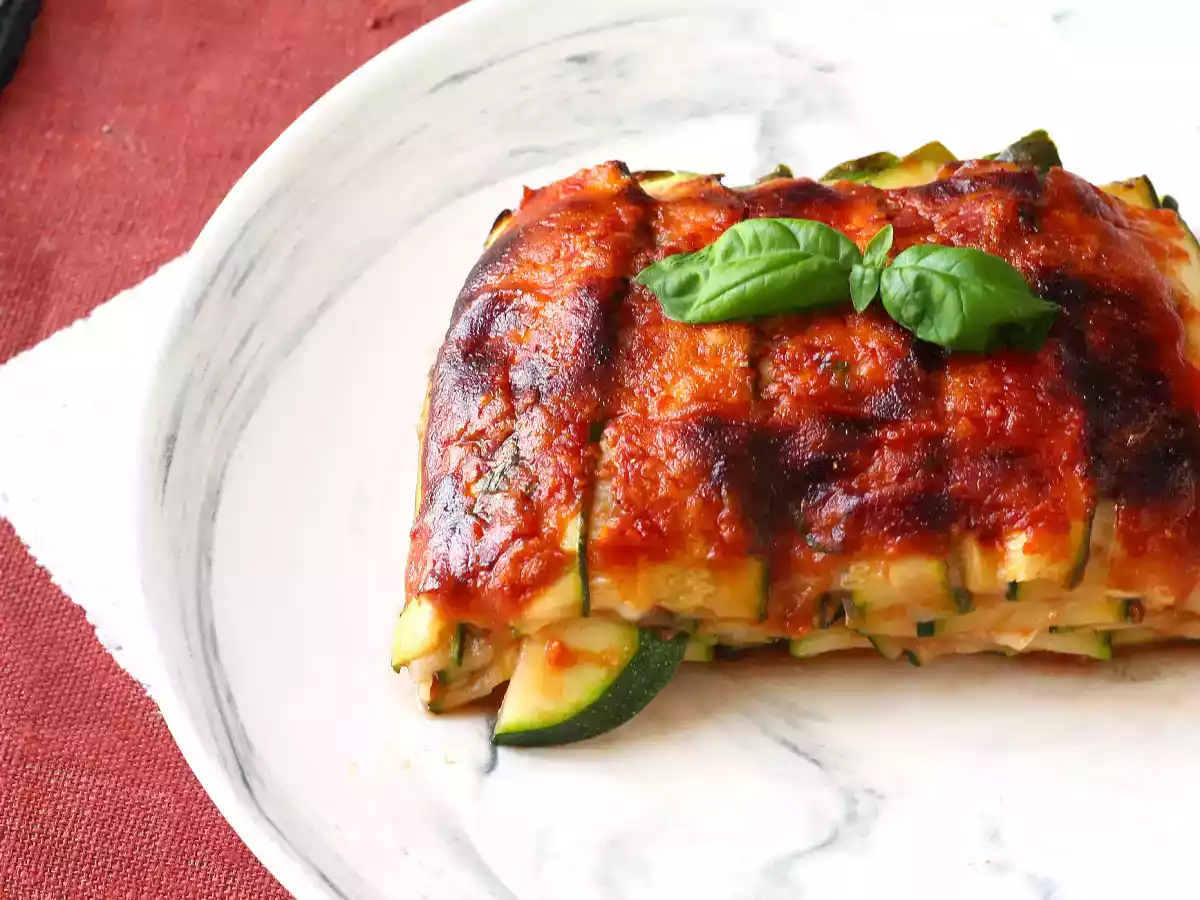 Zucchini parmigiana in air fryer: quick, light and crispy - photo 5