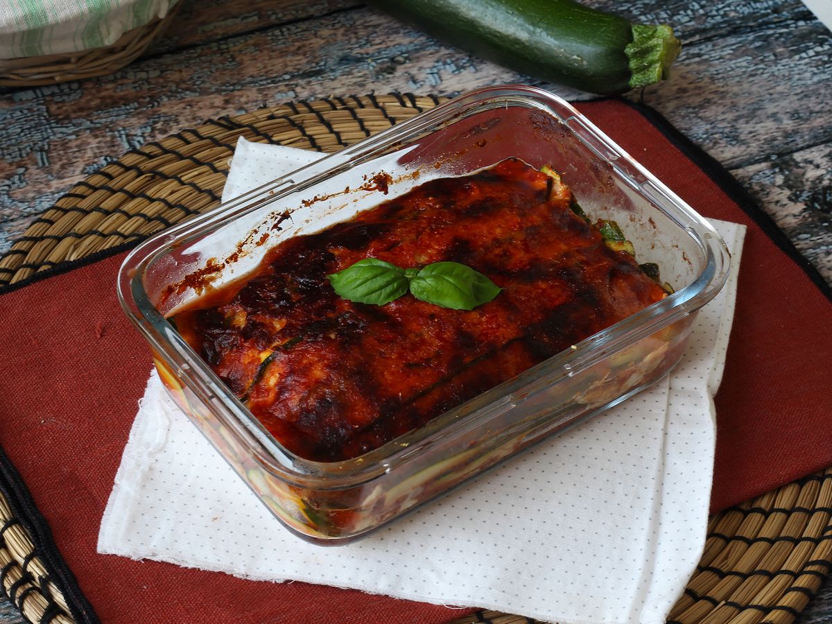 Zucchini parmigiana in air fryer: quick, light and crispy - photo 6