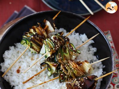 Zucchini skewers with a delicious, spicy Asian sauce - photo 7