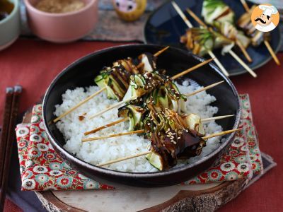 Zucchini skewers with a delicious, spicy Asian sauce - photo 8