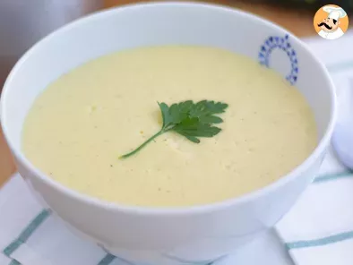Zucchini velvet soup - Video recipe !, photo 3